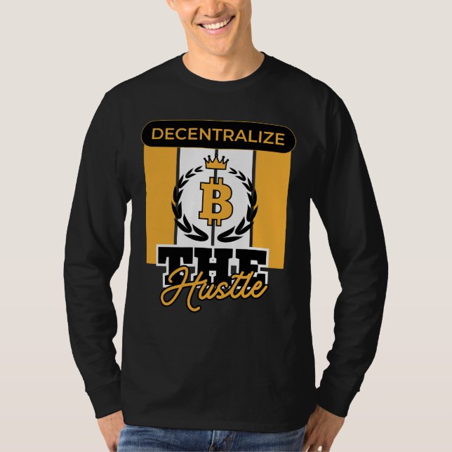Camiseta Descentralizar la edición Hustle™ Crypto Rebellion (Anverso)