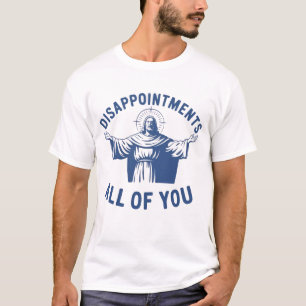 Camiseta Descepciones Todo De Ustedes Retro Jesús Meme Cris