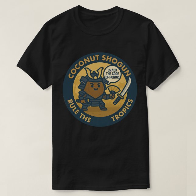 Camiseta Descifrar El Código De Honor Samurái Coco (Diseño del anverso)