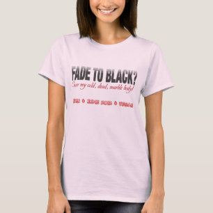 Camiseta Descolórese para ennegrecer - frío, muertos,