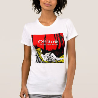 Camiseta Desconectado Es El Nuevo Lujo