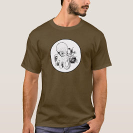 Camiseta Desconectado: Pulpo al Teléfono