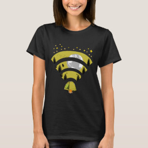 Camiseta Desconectar con el camping y la naturaleza T-Sh