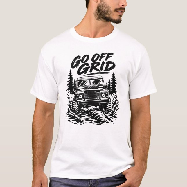 CAMISETA DESCONECTARSE DE LA RED (Anverso)