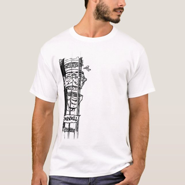 Camiseta Desconecte la torsión (Anverso)