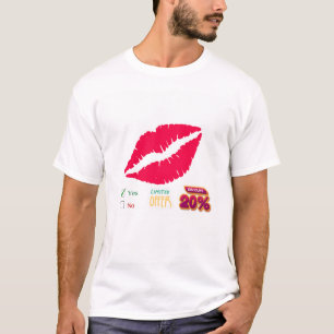 Camiseta Descontado