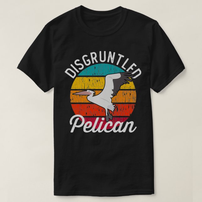 Camiseta Descontento Pelican Premium  (Diseño del anverso)