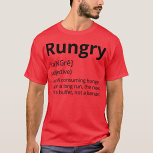 Camiseta Descripción de definición de Rungry 3
