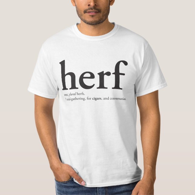 Camiseta Descripción de Herf (Anverso)