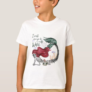 CAMISETA DESCRIPCIÓN DE REGALO DE MÁRMAID DE MIEDO PARA HAL