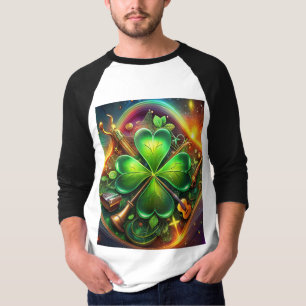 Camiseta Descubra la armonía perfecta del shamrock, musical