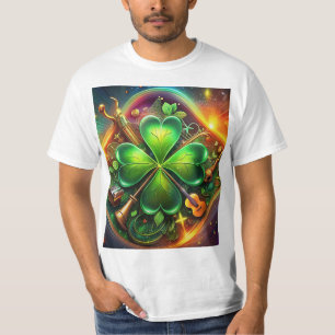 Camiseta Descubra la armonía perfecta del shamrock, musical