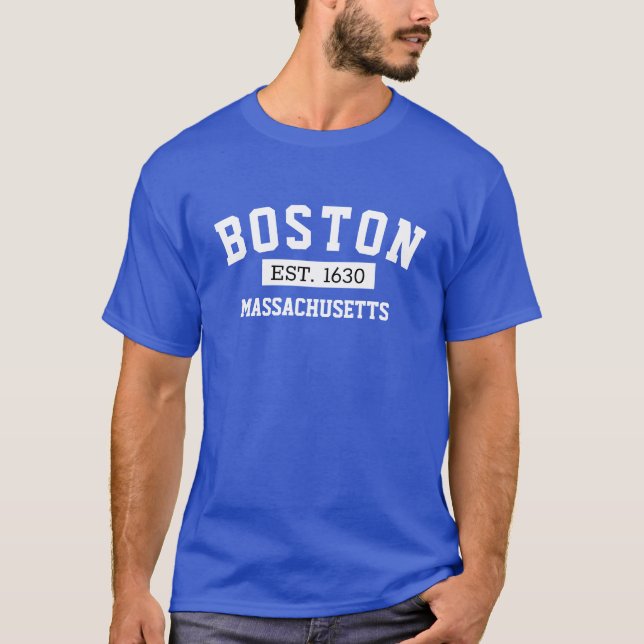 Camiseta Descubra la magia de Boston: Massachusetts Boston  (Anverso)