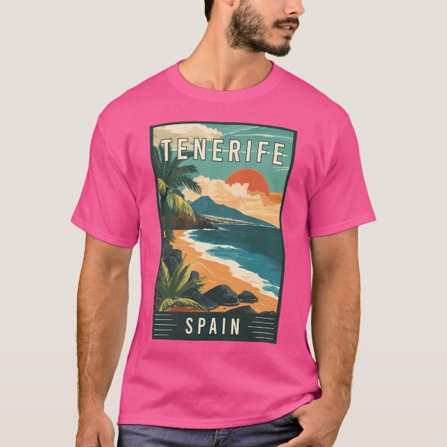 Camiseta Descubra Las Impresionantes Islas Canarias Y Tener (Anverso)