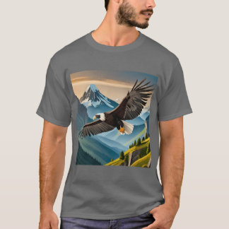 Camiseta Descubre la Majestad de los Datos del Cóndor Andin
