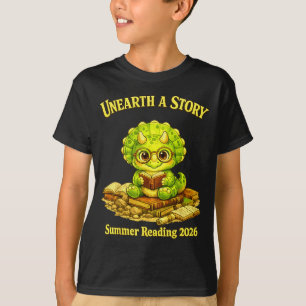 Camiseta Descubre una historia triceratops dinosaurio leyen