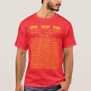 Camiseta Descubren 1ª enmienda del puntaje del crédito so