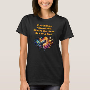 Camiseta Descubriendo Asombrosa Belleza Viaje al Cielo Oscu