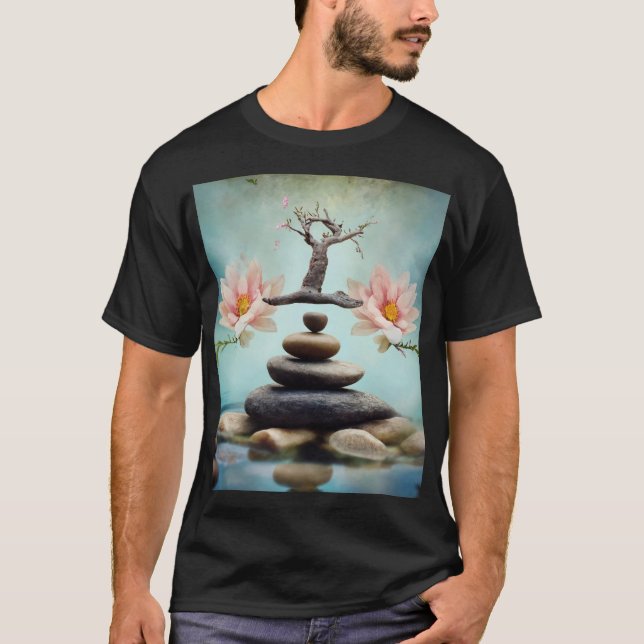 Camiseta Descubriendo la esencia serena de la naturaleza (Anverso)
