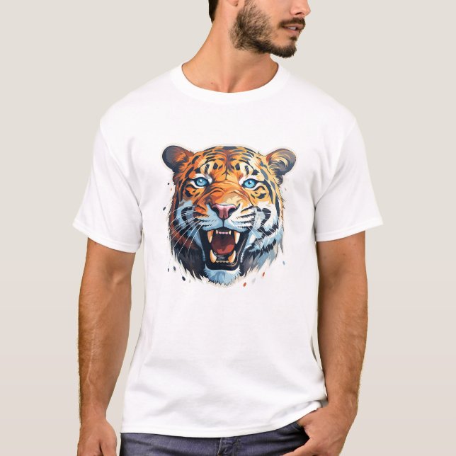 Camiseta Descubrimiento de belleza de vida salvaje en el mu (Anverso)