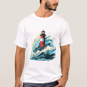 Camiseta Descubrimiento de belleza oceánica en el mar del f