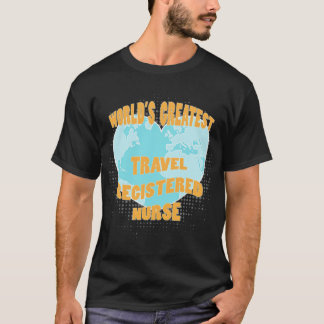Camiseta Descubrimiento de enfermeras registradas en viajes