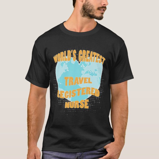 Camiseta Descubrimiento de enfermeras registradas en viajes (Anverso)