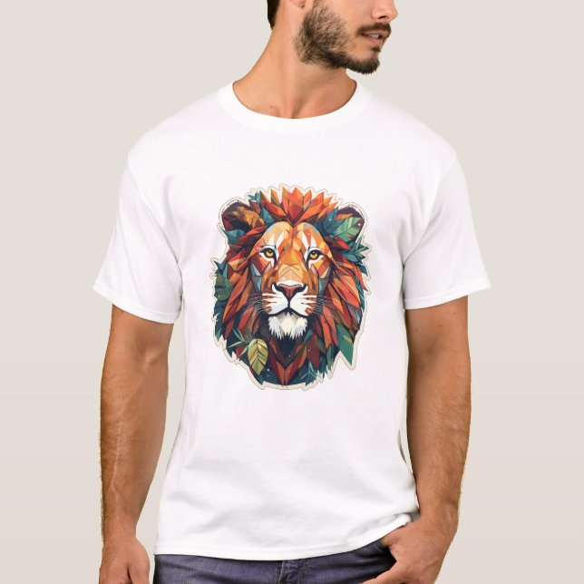 Camiseta Descubrimiento de la belleza de la vida salvaje en (Anverso)
