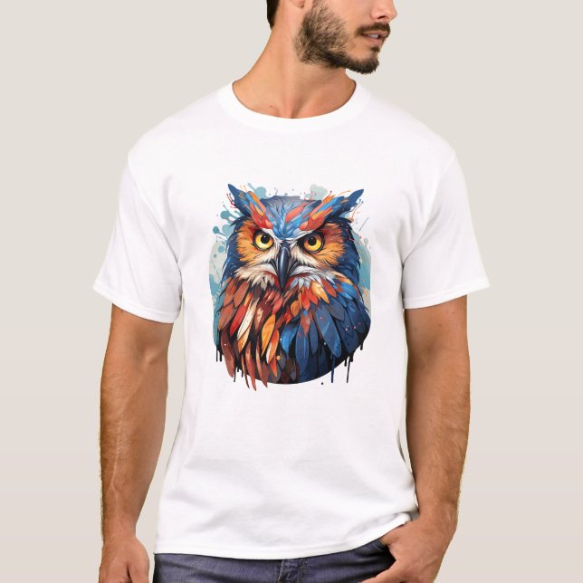 Camiseta Descubrimiento de la belleza de la vida silvestre  (Anverso)