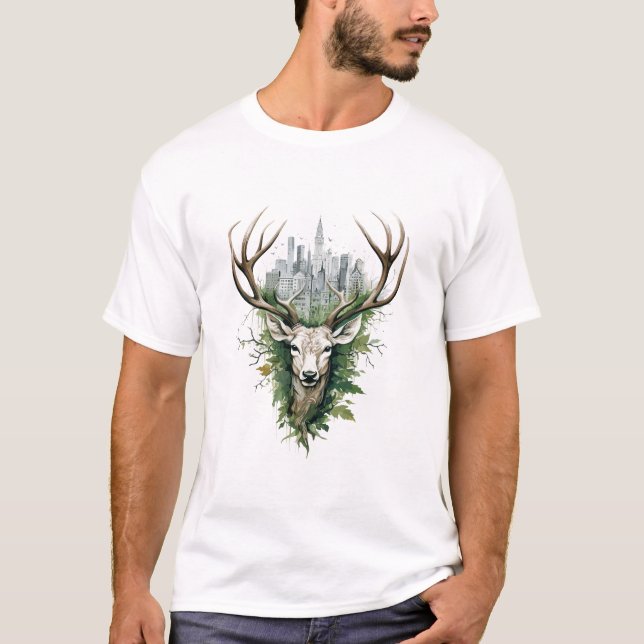 Camiseta Descubrimiento de vida silvestre en la naturaleza  (Anverso)