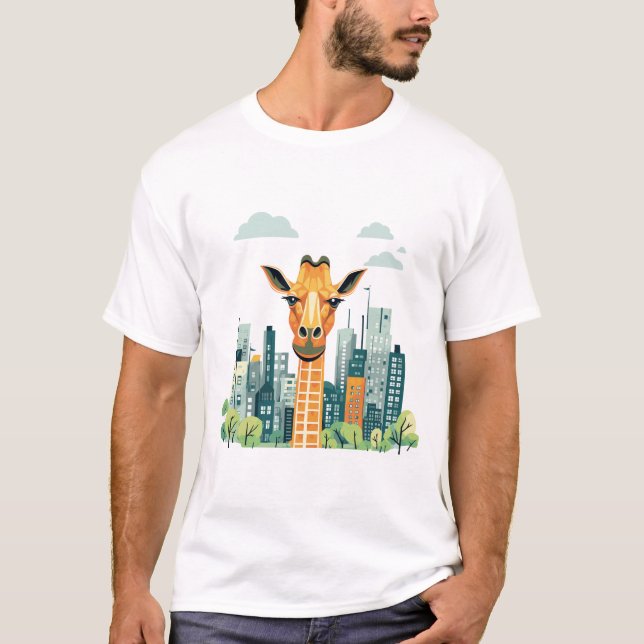 Camiseta Descubrimiento de vida silvestre en la naturaleza  (Anverso)