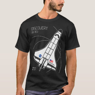 Camiseta Descubrimiento del lanzador espacial