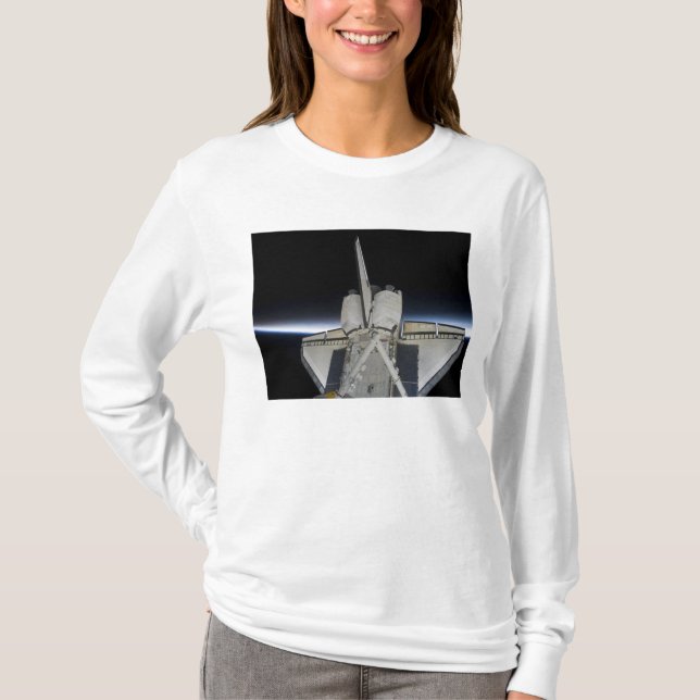 Camiseta Descubrimiento del lanzador espacial 6 (Anverso)