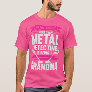 Camiseta Descubrimiento metalizado de regalo de abuela