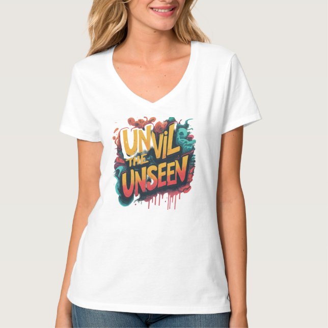 Camiseta Descubrir lo invisible (Anverso)
