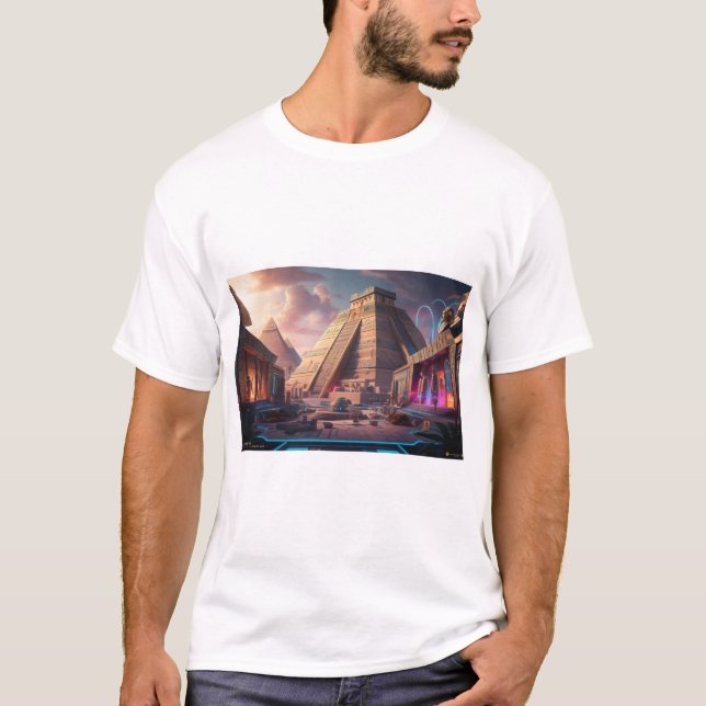 Camiseta 🌟 descubrir los misterios de las pirámides egipci (Anverso)