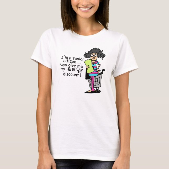 Camiseta Descuento del jubilado (Anverso)
