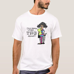 Camiseta Descuento para adultos mayores