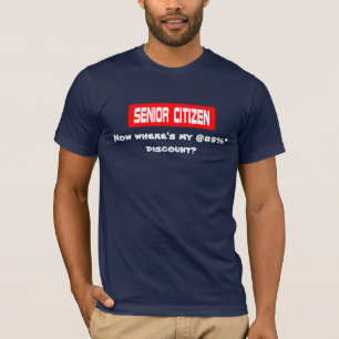 Camiseta Descuento para adultos mayores