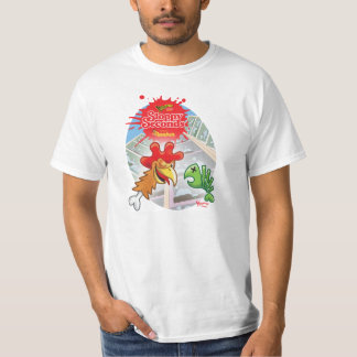 Camiseta descuidada de los segundos