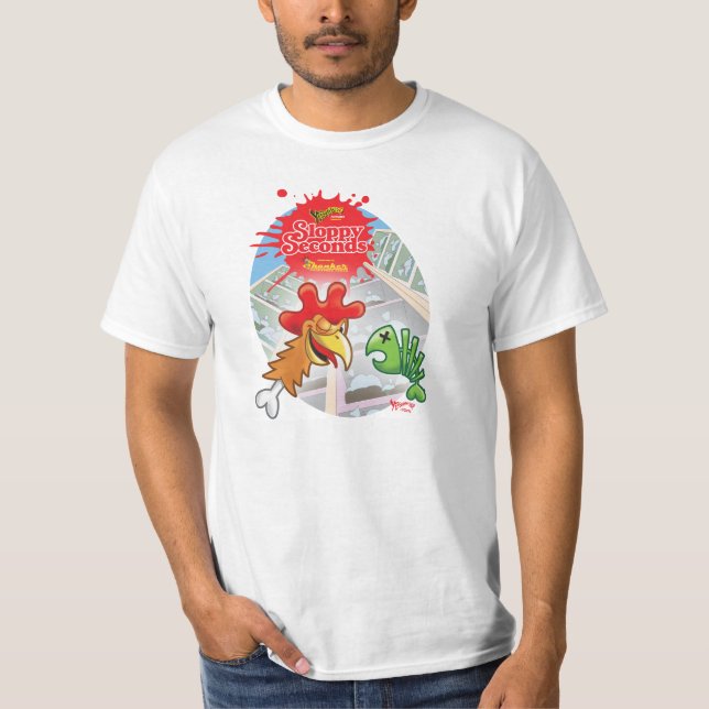 Camiseta descuidada de los segundos (Anverso)