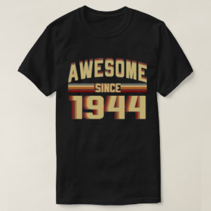 Camiseta Desde 1944 vintage impresionante 75 años del