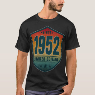 Camiseta Desde 1952 Edición Limitada Vintage Retro Sunset