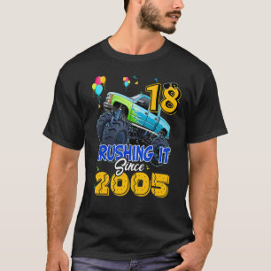 Camiseta Desde 2005 Monster Truck 18th Birth