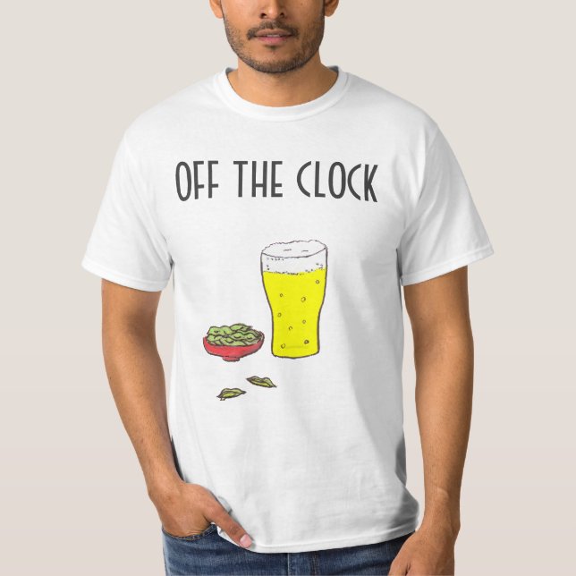 CAMISETA DESDE EL RELOJ, BEBE EN PAZ (Anverso)