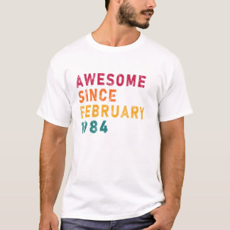 Camiseta Desde febrero de 1984