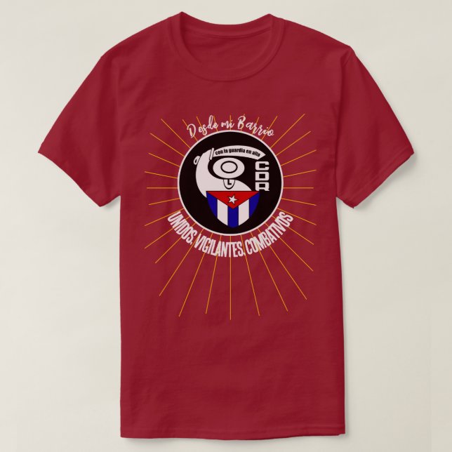 CAMISETA DESDE MI BARRIO CDR (Diseño del anverso)