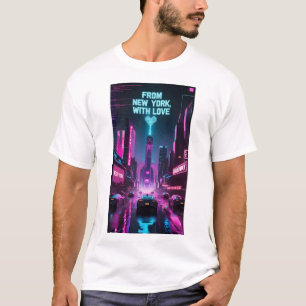 Camiseta Desde Nueva York, con amor - ánimo de la Quinta Av