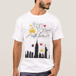 Camiseta Desde Nueva York, con amor - Fuego Escape Dreams C