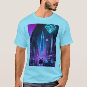 Camiseta Desde Nueva York, con Amor - Libertad Espíritu Lib